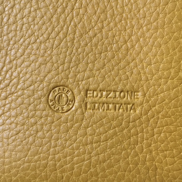 Leather clutch from Italy - Picture 3 of 6